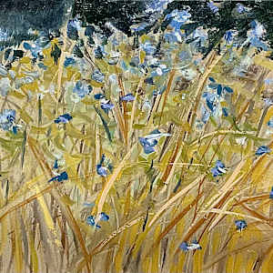 Blue on Celedon by Tim Eaton, Image 2.