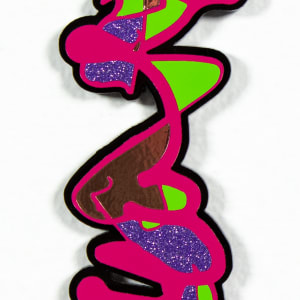 "Hopper" with "Hoppy Creature" #1, 3, 4, and 5 by Sherry Polley  Image: Hoppy Creature #3 - Sold