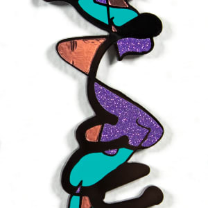 "Hopper" with "Hoppy Creature" #1, 3, 4, and 5 by Sherry Polley  Image: Hoppy Creature #4 - Sold