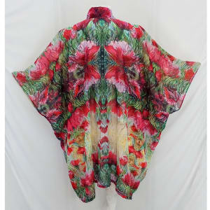 Fuchsia Flurry Kimono 