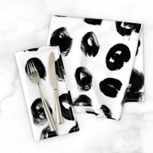 Splots Dinner Napkin by Sally Sutton Textiles 