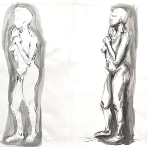 Marble Carving with Ink