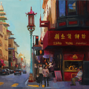 Chinatown Lamp - Grant Street by Erica Norelius