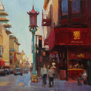Chinatown Lamp - Study by Erica Norelius