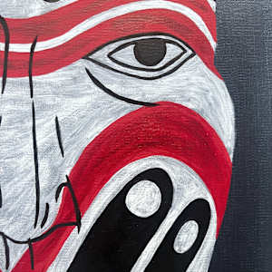 Haida Mask by Lee Clarke, Image 3.
