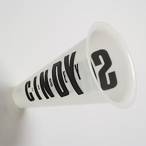 Cindy Sheehan Megaphone by Cary S. Leibowitz