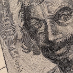 Claude Mellan Engraves a Self-Portrait, 19/25  Image: © Evan Lindquist / Artists Rights Society (ARS), New York
