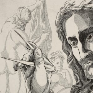 Marcantonio Raimondi Engraves a Raphael, 8/25  Image: © Evan Lindquist / Artists Rights Society (ARS), New York