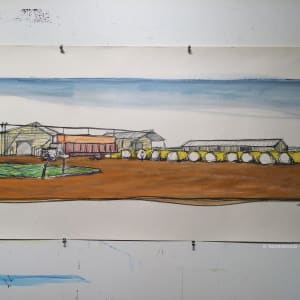 Gin with Gold Gravel - Long Stretch, Dyess, Mississippi County, Arkansas 