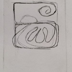 Sun, Rows and Trees (Gold) 