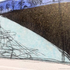 Chine Colle - Night (Metallic Brown Field) 