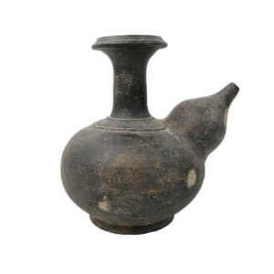 Chinese Earthenware Ritual Water Vessel by Ming Dynasty