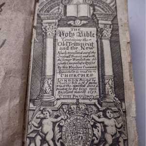 1693 Holy Bible: Printed Charles Bill by Bible 