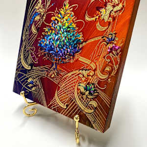 Rainbow Tree in Ooh La La Red by Susan Card 