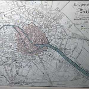 1830 Berlin, Germany Map by D.G. Reymann 