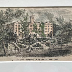 Hudson River Institute Etching by Etching-Unknown artist 