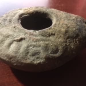 First Century Roman Oil Lamp by Bible 
