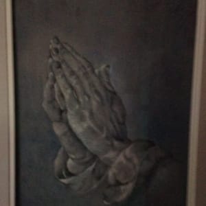 Praying Hands after Albrecht Durer by Marcia Baldwin