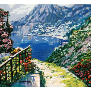The Road to Positano by Howard Behrens