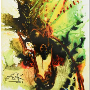 Bucephalus by Salvador Dali