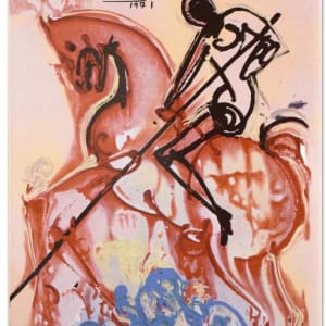 St George and the Dragon by Salvador Dali