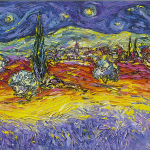 Multicolor Van Gogh by M. Duaiv