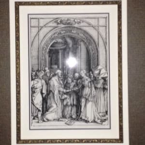 Betrothal of the Virgin by Albrecht Durer