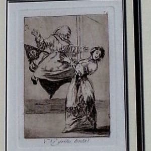 No Grites, Tonta (Don't Scream, Stupid) by Francisco Goya 