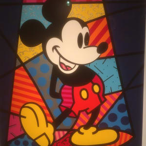 Mickey Mouse by Romero Britto 