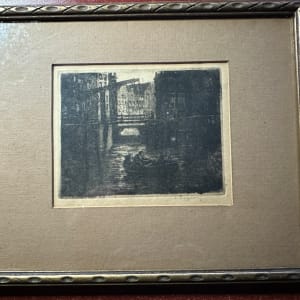 Old Town River with Rowboat