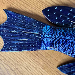 Black Sea Bass Ceramic by Caroline & Lauren Grainger 