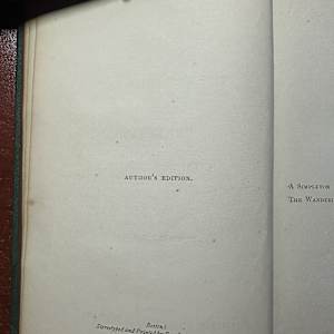 Charles Reade's Novels 1873   A Simpleton and The Wandering Heir by Charles Reade 