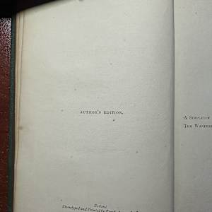 Charles Reade's Novels 1873   A Simpleton and The Wandering Heir by Charles Reade 