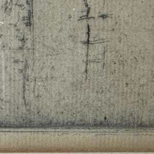 A Sketch of the Embankment by James Abbott McNeill Whistler 