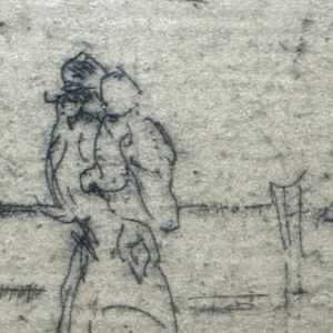 A Sketch of the Embankment by James Abbott McNeill Whistler 