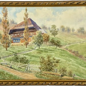 Alpine Villa by H Romberg 
