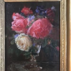 Still Life of Roses by William Thomas Mathews 
