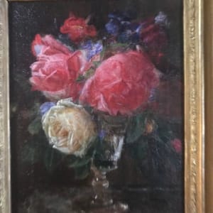 Still Life of Roses by William Thomas Mathews 