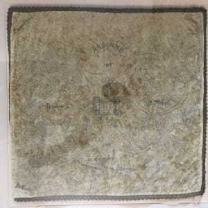 1919 World War I Souvenir Pillow Case 