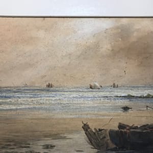 Hastings Beach, UK  1872 by John Thorpe 