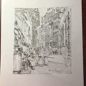 City Street Scene Prints by Unknown 