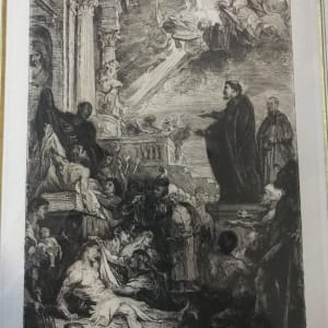 The Miracles of St. Francis Xavier after Rubens by William Unger 