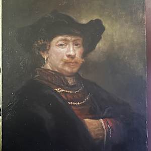 Rembrandt (after) Self Portrait by Jessica Henry, Image 6.