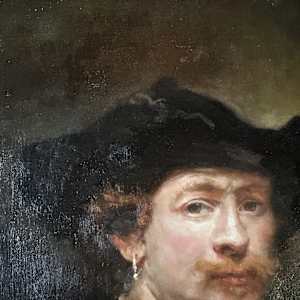 Rembrandt (after) Self Portrait by Jessica Henry, Image 4.