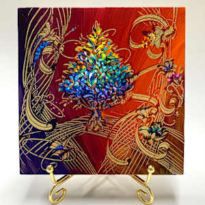 Rainbow Tree in Ooh La La Red by Susan Card