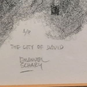 City of David by Emanuel Schary  Image: Signature