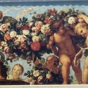 Amours Et Guirlandes De Fleurs by Carlo Maratta 