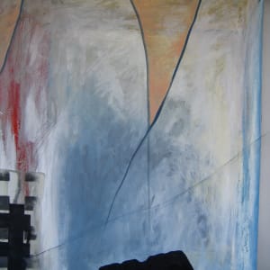 Acadian Dreams by Susan Stair  Image: Oil paint and collage on canvas