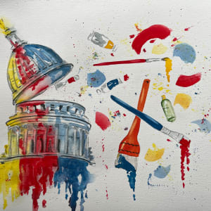 A Capitol Eruption by Anita Matcha