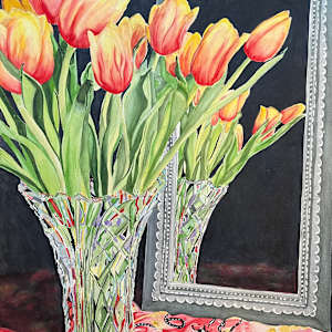 A Reflection on Tulips by Anita Matcha